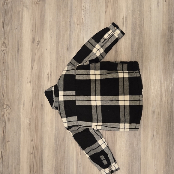 Zara Baby Plaid Button Up  Sherpa Lined Jacket Size 12-18mos - Picture 7 of 8